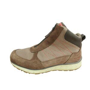 LL Bean Snow Sneaker 5 Brown Suede Insulated Winter Boots Size 10.5 Wide